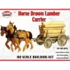 Trains*Model Power 624 HO Scale Horse Drawn Lumber Carrier Kit - Model Train Junction: Quality Parts and Art Supplies