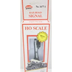 Trains*Model Power 1677-1 HO Scale 3-Indication Target Signal - Model Train Junction: Quality Parts and Art Supplies