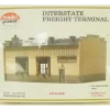 Trains*Model Power 411 HO Scale Interstate Freight Terminal Kit - Model Train Junction: Quality Parts and Art Supplies