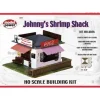 Trains*Model Power 401 HO Scale Johnny's Shrimp Shack Building Kit - Model Train Junction: Quality Parts and Art Supplies