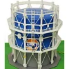 Trains*Model Power 571 HO Scale Lighted Gulf Gas Tank w/2 Figures - Model Train Junction: Quality Parts and Art Supplies