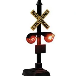 Trains*Model Power 1681 HO Scale Lighted Railroad Crossing Signal W/Relay - Model Train Junction: Quality Parts and Art Supplies