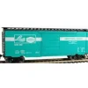Trains*Model Power 2176 HO Scale Linde-Union Carbide 40' Metal Box Car - Model Train Junction: Quality Parts and Art Supplies