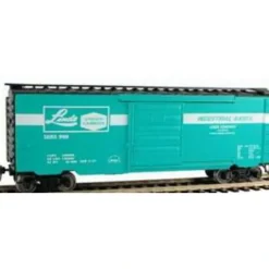 Trains*Model Power 2176 HO Scale Linde-Union Carbide 40' Metal Box Car - Model Train Junction: Quality Parts and Art Supplies