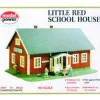 Trains*Model Power 604 HO Scale Little Red School House - Model Train Junction: Quality Parts and Art Supplies