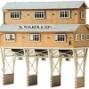 Trains*Model Power 300 HO Scale Loading Bridge Building Kit - Model Train Junction: Quality Parts and Art Supplies