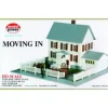 Trains*Model Power 484 HO Scale Moving-in House Building Kit - Model Train Junction: Quality Parts and Art Supplies