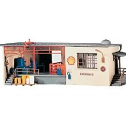 Trains*Model Power 310 HO Scale Oil Facility Office Building Kit - Model Train Junction: Quality Parts and Art Supplies