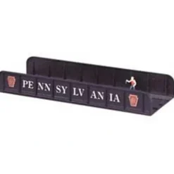 Trains*Model Power 121 HO Scale PRR Girder Bridge w/Figures - Model Train Junction: Quality Parts and Art Supplies