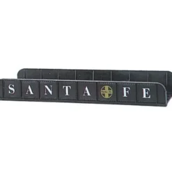 Trains*Model Power 120 HO Scale Santa Fe Girder Bridge w/Figures - Model Train Junction: Quality Parts and Art Supplies