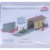 Trains*Model Power 408 HO Scale Trackside Maintenance Construction Building Kit - Model Train Junction: Quality Parts and Art Supplies