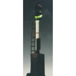 Trains*Model Power 1680 HO Scale Traffic Signal w/3 Lights 4-Way Prewired Switch - Model Train Junction: Quality Parts and Art Supplies
