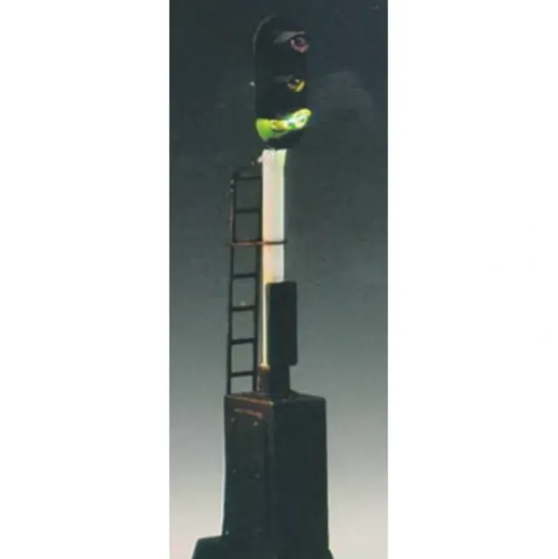 Trains*Model Power 1680 HO Scale Traffic Signal w/3 Lights 4-Way Prewired Switch - Model Train Junction: Quality Parts and Art Supplies