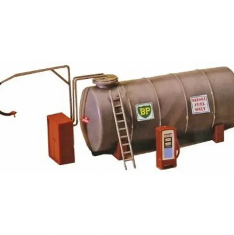 Trains*Model Power 620 HO Scale Trackside Oil Tank Kit - Model Train Junction: Quality Parts and Art Supplies