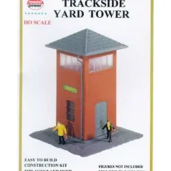 Trains*Model Power 551 HO Scale Trackside Yard Tower Building Kit - Model Train Junction: Quality Parts and Art Supplies