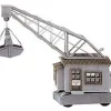 Trains*Model Power 303 HO Scale Unloading Crane Building Kit - Model Train Junction: Quality Parts and Art Supplies