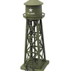 Trains*Model Power 632 HO Scale US Army Lighted Water Tower - Model Train Junction: Quality Parts and Art Supplies