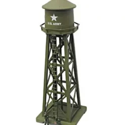 Trains*Model Power 632 HO Scale US Army Lighted Water Tower - Model Train Junction: Quality Parts and Art Supplies