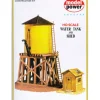 Trains*Model Power 428 HO Scale Water Tank & Shed Building Kit - Model Train Junction: Quality Parts and Art Supplies