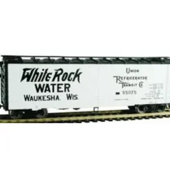 Trains*Model Power 2231 HO Scale White Rock Water 41' Metal Reefer #55075 - Model Train Junction: Quality Parts and Art Supplies
