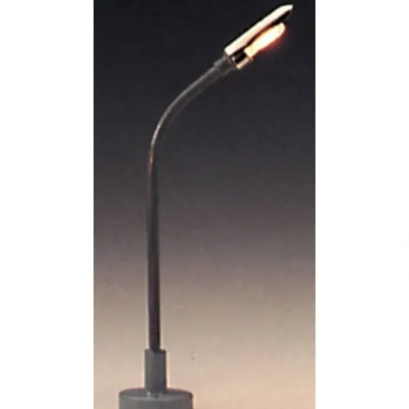 Trains*Model Power 497 HO Small Single Highway Light (Pack of 3) - Model Train Junction: Quality Parts and Art Supplies