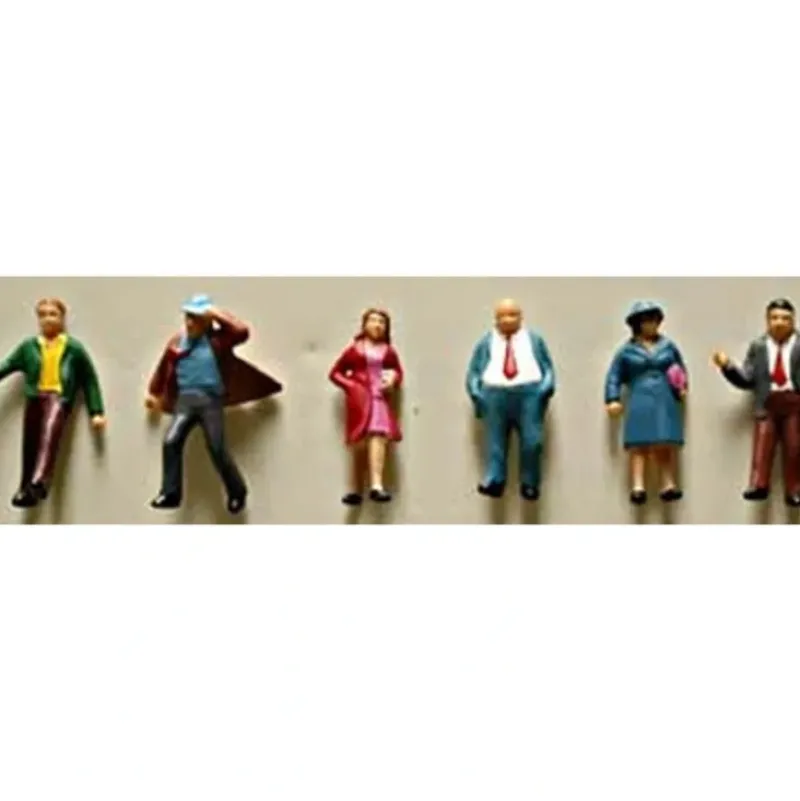 Trains*Model Power 5708 HO Standing People Figures (Set of 6) - Model Train Junction: Quality Parts and Art Supplies