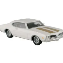 Trains*Model Power 19255 HO White 1969 Oldsmobile 442 - Model Train Junction: Quality Parts and Art Supplies