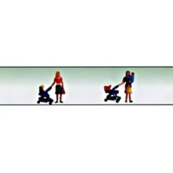 Trains*Model Power 5718 HO Women with Kids & Strollers (Set of 2) - Model Train Junction: Quality Parts and Art Supplies
