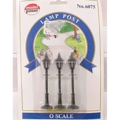 Trains*Model Power 6075 Lamp Post Set - Model Train Junction: Quality Parts and Art Supplies