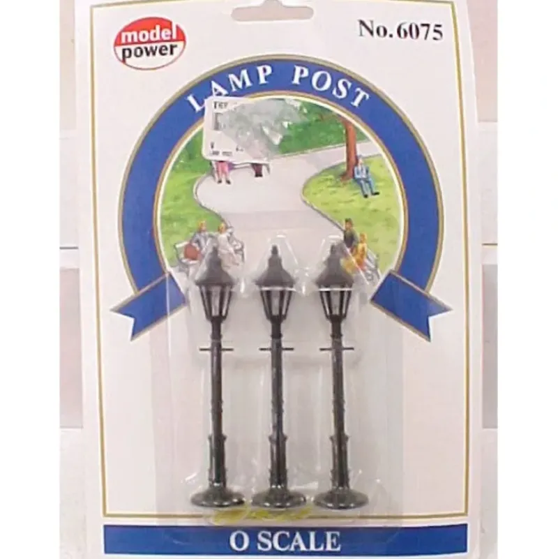 Trains*Model Power 6075 Lamp Post Set - Model Train Junction: Quality Parts and Art Supplies