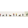 Trains*Model Power 1368 Masons & Bricklayers Figures (Set of 9) - Model Train Junction: Quality Parts and Art Supplies
