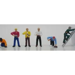 Trains*Model Power 5748 Masons & Bricklayers (Pack of 6) - Model Train Junction: Quality Parts and Art Supplies