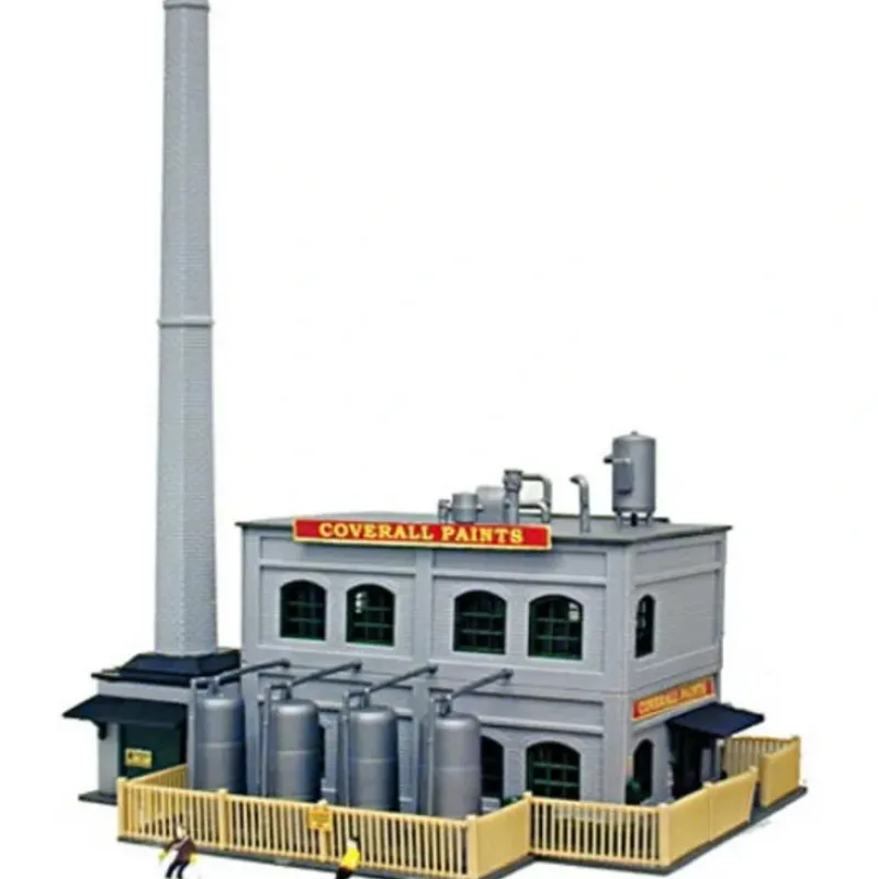 Trains*Model Power 2589 N Coverall Paints Built Up Lighted W/ 2-Hand Painted Figures - Model Train Junction: Quality Parts and Art Supplies