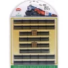 Trains*Model Power 1561 N Iron Fence Sections (Pack of 8) - Model Train Junction: Quality Parts and Art Supplies