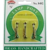 Trains*Model Power 8482 N Lamp Post Lighted Accessories (Pack of 3) - Model Train Junction: Quality Parts and Art Supplies