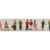 Trains*Model Power 1378 N People Eating Figures (Set of 9) - Model Train Junction: Quality Parts and Art Supplies