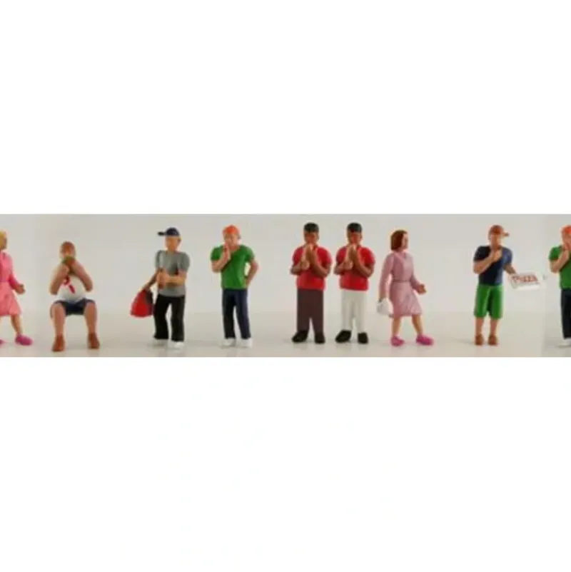 Trains*Model Power 1378 N People Eating Figures (Set of 9) - Model Train Junction: Quality Parts and Art Supplies