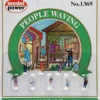 Trains*Model Power 1369 N People Waving Figures (Set of 5) - Model Train Junction: Quality Parts and Art Supplies