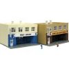 Trains*Model Power 2587 N Post Office & Bank Built Up Lighted W/2 Hand Painted Figures - Model Train Junction: Quality Parts and Art Supplies