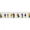 Trains*Model Power 1335 N Railroad People Figures (Set of 9) - Model Train Junction: Quality Parts and Art Supplies