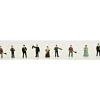 Trains*Model Power 1343 N Railroad Steam Era People Figures (Set of 9) - Model Train Junction: Quality Parts and Art Supplies