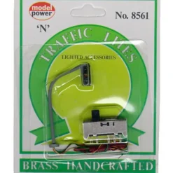 Trains*Model Power 8561 N Right Hand Hanging Traffic Light - Model Train Junction: Quality Parts and Art Supplies