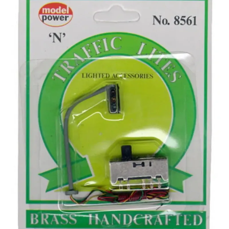 Trains*Model Power 8561 N Right Hand Hanging Traffic Light - Model Train Junction: Quality Parts and Art Supplies