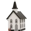 Trains*Model Power 2553 N Scale Built-Up Church - Model Train Junction: Quality Parts and Art Supplies
