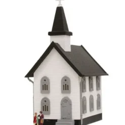 Trains*Model Power 2553 N Scale Built-Up Church - Model Train Junction: Quality Parts and Art Supplies