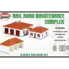 Trains*Model Power 1584 N Scale 3-Building RR Maintenance Complex Kit - Model Train Junction: Quality Parts and Art Supplies