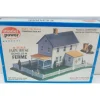 Trains*Model Power 1513 N Scale Farm House Building Kit - Model Train Junction: Quality Parts and Art Supplies