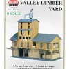 Trains*Model Power 1565 N Scale Lumber Yard Building Kit - Model Train Junction: Quality Parts and Art Supplies
