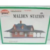 Trains*Model Power 1524 N Scale Malden Station Building Kit - Model Train Junction: Quality Parts and Art Supplies