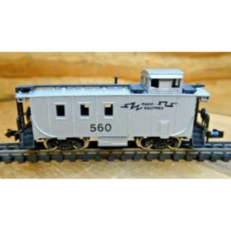 Trains*Model Power 560 N Scale Radio Equipped Model Railroad Train Cupola Caboose - Model Train Junction: Quality Parts and Art Supplies